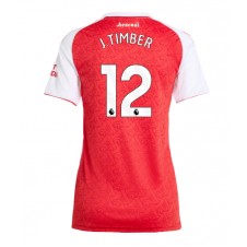Arsenal Jurrien Timber #12 Hemmatröja Dam 2025-26 Korta ärmar